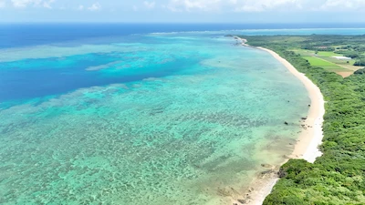 Stunning view of Ishigaki coastline