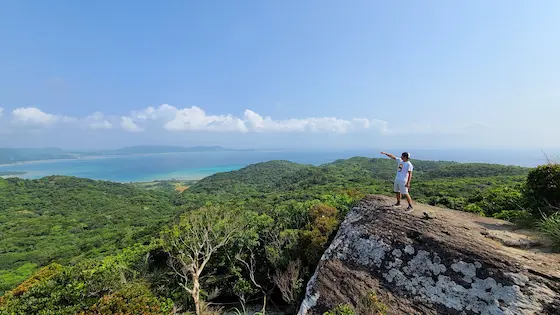 Panoramic view during our Ishigaki Hiking tour